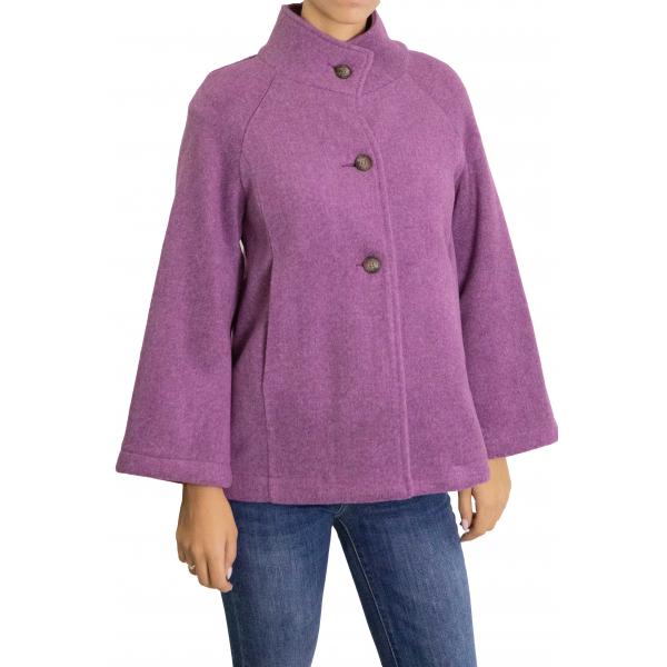 Cappotto in lana corto